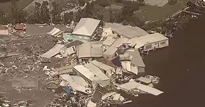 Heartbreaking aerial video shows miles of destruction, damage in Southwest Florida