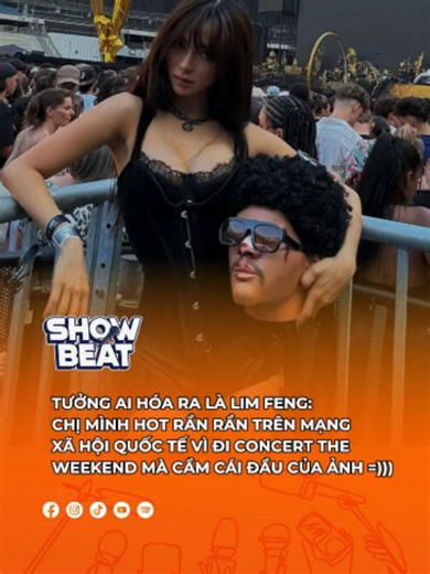 Cái ba lô hình cái đầu ông The Weeknd =))) #beatvn #beatnetwork #showbeat #theweeknd #limfeng