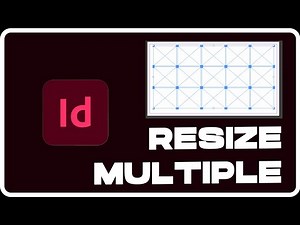 How To Resize Multiple Images In InDesign | How To Warp Text On InDesign
