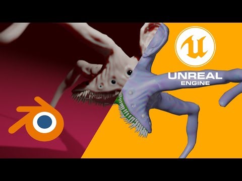 How to bake a normal map for Blender and Unreal Engine! (Tutorial)