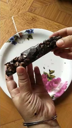 Home made snickers//snickers recipe//easy method