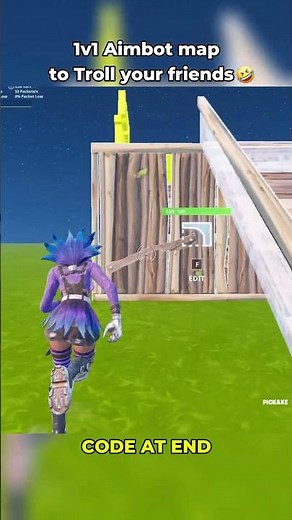 NEW Aimbot 1v1 map to troll friends!