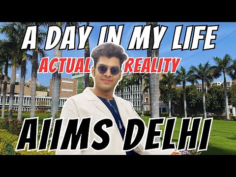 A Day in My Life at AIIMS Delhi❤️ | 2nd year MBBS edition | Part-2🔥 #aiimsdelhi #aiims #vlog #mbbs