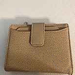 Belsmi Women Small Slim Compact Leather Bifold Wallets (Black)