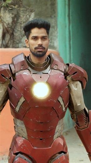 iron Man suit up scene #ironman #spiderman . #avangers