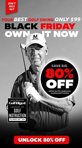 The secret to hitting it straight. 🔥 The truth is, straight is only one shot. Take your game to the next level with golf’s best online instruction and learn how to hit every shot in the bag. Black Friday: 80% OFF Elite — Save over $400. Use code BLACKFRIDAY25 at checkout. Link 👉 https://malaskagolf.com | Malaska Golf