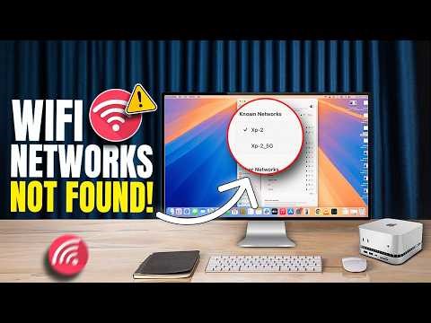 How to Fix it If Mac Mini Is not Detecting Wi-Fi Networks (Works on Mac Mini M4, M2, & M1)