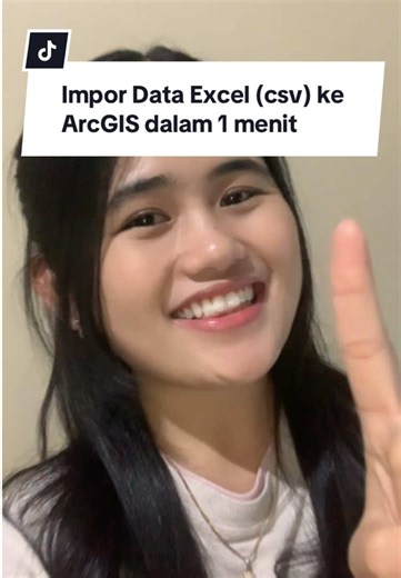 Impor Data Excel ke ArcGIS dalam 1 Menit