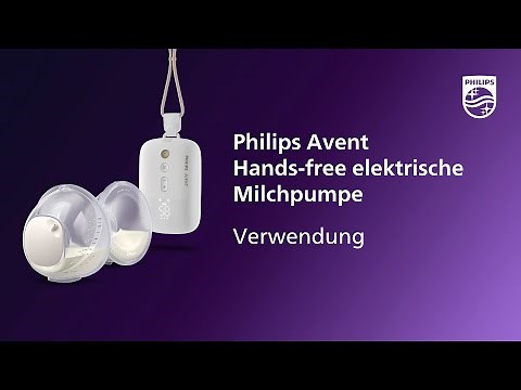 Philips Avent Hands-free elektrische Doppelmilchpumpe - Verwendung