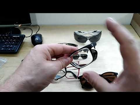 Colocando e tirando as lentes dos oculos. Dica como fazer.