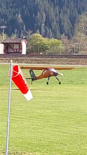Wilga 360cm, 2. Landung in Neukirchen #modellflug #hangflug #scale #scalemodel