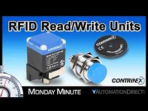 Contrinex RFID Read/Write Modules & Tags from AutomationDirect