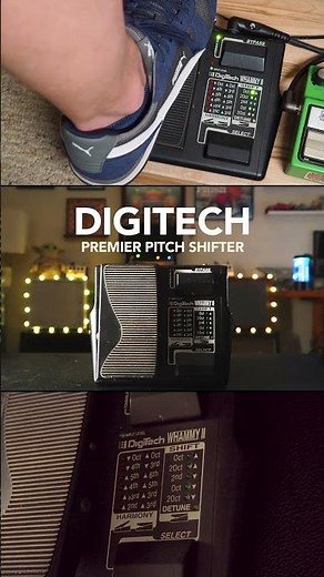 DigiTech Whammy II Harmonizer & Pitch Bender #digitech #guitar #guitarpedals #pedaldemo #pedalboard
