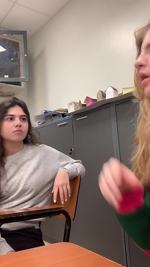 Engaging Classroom Conversation Between Two Students