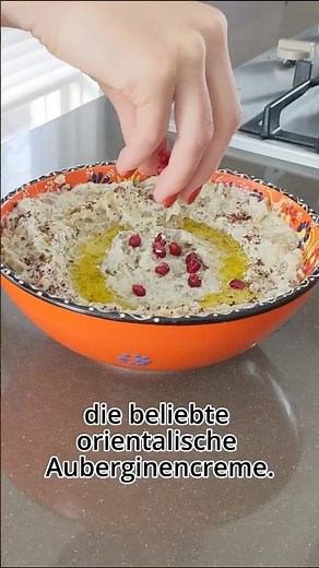 Mutabal Arabische Auberginencreme #mutabal #auberginencreme #arabischkochen