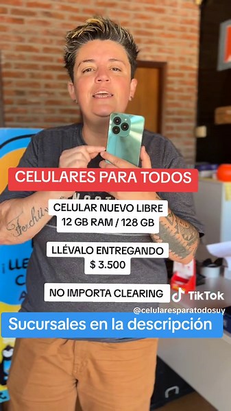 Celulares Nuevos y Libres con Garantía en Uruguay