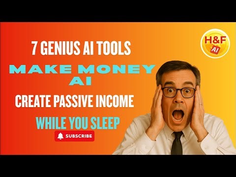 7 Genius AI Tools That Make Money AI & Create Passive Income While You Sleep