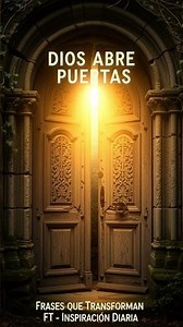 “DIOS ABRE PUERTAS QUE NADIE PUEDE CERRAR” 📖 Apocalipsis 3:8#Fe #PuertasAbiertas #Apocalipsis#Dios