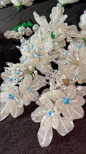 Cabeza de tembleques en técnica de escamas de pescado #manualidades #gentedepanama #diy #hechoamano