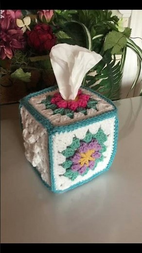 lCrochet Tissue Box Ideas 🧶 Stylish & Easy Designs