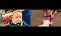 Mix of 2 videos from youtube : Hilarious Babies Haircut ★ Laughing or Crying vs Compilation of babies getting hurt GENERATION Z EDI