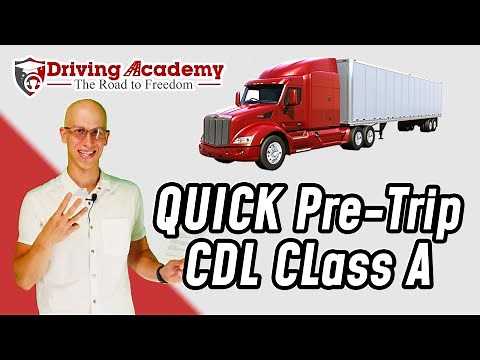 SHORTCUT CDL Class A Pre-Trip Inspection - Driving Academy Jackson NJ