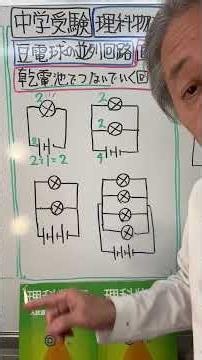 [Middle School Entrance Exam] Science/Physics: Electric Current Part 6 - Parallel Circuits (Part 2)