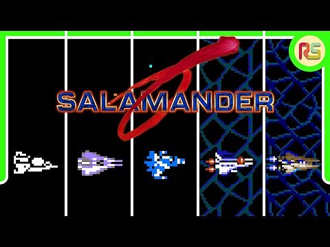 Salamander / Life Force 🦎 Versions Comparison
