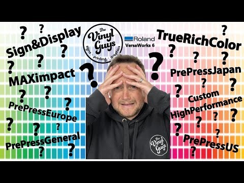 Struggling with Colour Management Check out this new feature in Roland VersaWorks 6