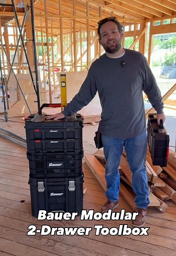 Bauer 2-Drawer Pull-Out Box & New Modular Tool Bag Sneak Peek