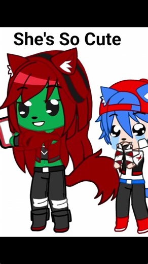 Pibby Does Sad Cat Dance My First Short #sadcatdance #gacha