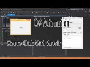 Mouse Click using Autoit on c# (Tutorials Automation Programing)