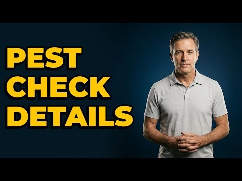 What Details To Note During An Outdoor Pest Check?