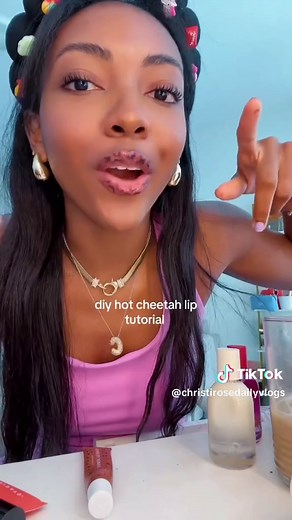 diy summer fridays hot cheetah tutorial!! 🐆✨ #beauty #preppy #preppyaesthetic #makeup #viralbeauty #sephora #lippie @sephora @Summer Fridays
