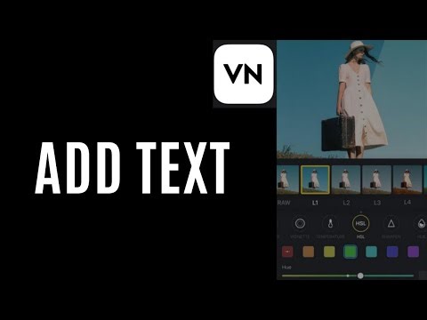 How to Add Text in Vn Video Editor 2025?