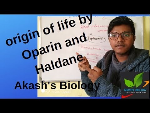 Theory of Origin of life by Oparin and Haldane Chemogeny part