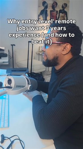 Zeed Worldwide- EARN 6-FIGURE IN TECH (NO-CODING) on Instagram: "“Entry-level” remote jobs asking for 5 years experience? Here’s what they’re NOT telling you. People give up on PERFECT remote jobs because the requirements look scary. “They want 3 years experience...” “I don’t have a degree in Computer Science...” “I’ve never used Tableau before...” So they don’t apply. And guess what? Someone with LESS experience applies... and gets the job. Here’s the secret they don’t tell you: Job requirement
