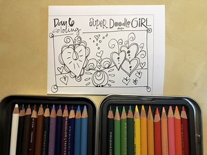 How to Swatch and Blend Prismacolor Pencils - SuperDoodleGirl