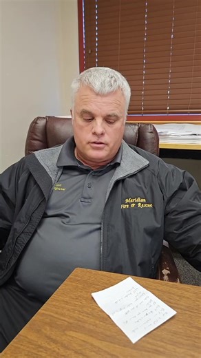 LIVE with Meridian, Mississippi Fire Chief Michael Evans talking about cold temperatures tonight and weather safety. #momentum #SafetyFirst #coldweather | City of Meridian-Government