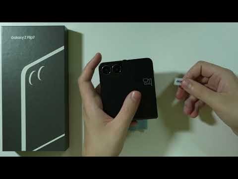 Samsung Galaxy Z Flip 7 & 7 FE: How to Remove SIM Card