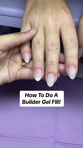 In-depth Builder Gel Fill Tutorial!! Let me know if you have any questions in the comments!! 😝💖 #buildergel #buildergelnails #buildergeloverlay #buildergeltutorial #buildergelfills #buildergeltech #nailtutorial #nailtech #buildergeltraining