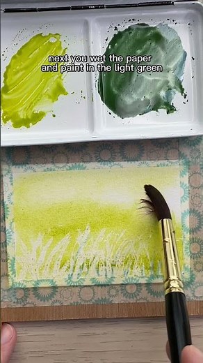 EASY Ways to Paint LONG GRASS in WATERCOLOUR (30 Days of Watercolour Tips)