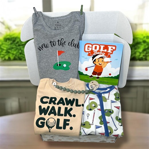 Golf Theme Baby Gift Set 6 Months - Etsy