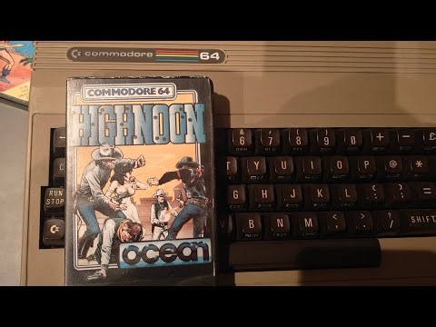 Loading and Playing Highnoon from Ocean - C64