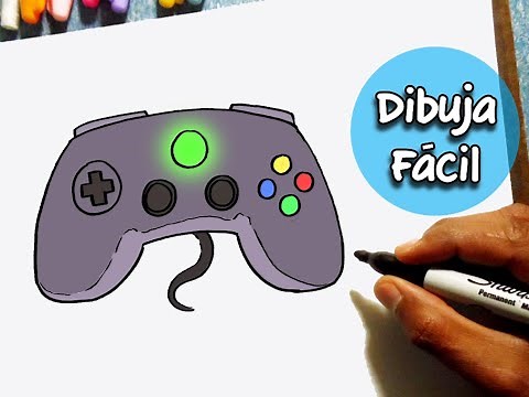 Como Dibujar un Control de Videojuego Facil | Dibujos para Dibujar