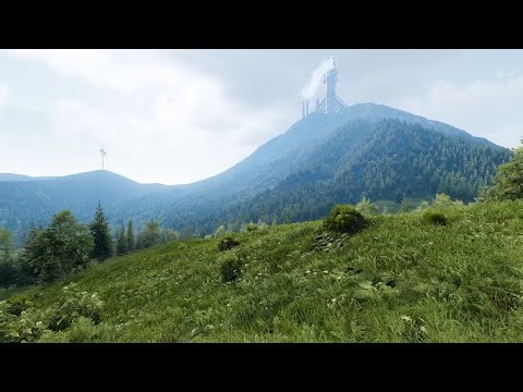 [Godot Forest] Added forest ground, rivers and POIs