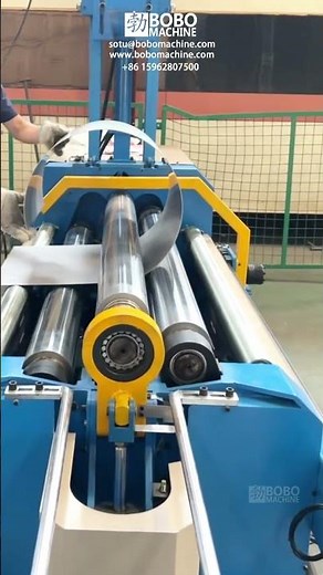 Round Duct Rolling Machine – HVAC Ventilation Pipe Forming