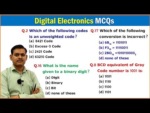 Digital electronics number system MCQs | Digital Electronics mcq questions and answers -