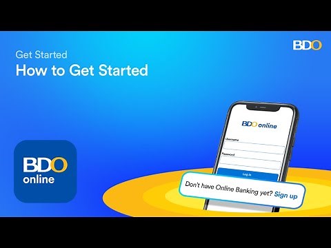 How to Get Started on the BDO Online App