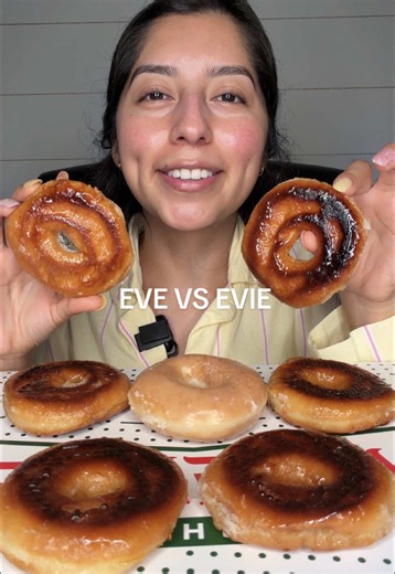 Krispy Kreme review: Eve vs Evie try crispy donuts